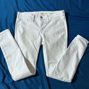 Hollister Off-White Denim Jeans